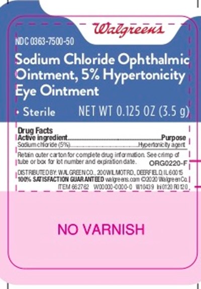 Hypertonicity Eye Ointment Label